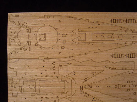 1/350 Artwox IJN Mutsu Wood Deck 10024