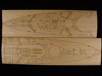 1/350 Artwox HMS Prince of Wales Wood Deck 10028