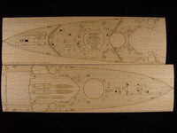 1/350 Artwox HMS King George V Wood Deck 10029