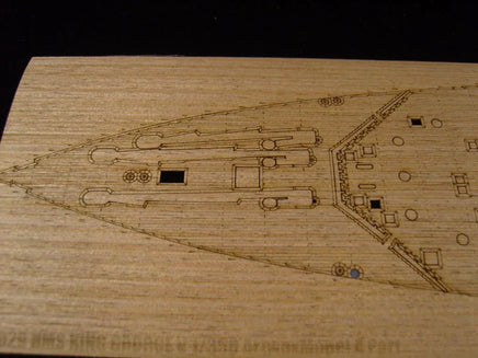 1/350 Artwox HMS King George V Wood Deck 10029