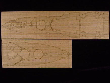 1/350 Artwox HMS WARSPITE Wood Deck 10031