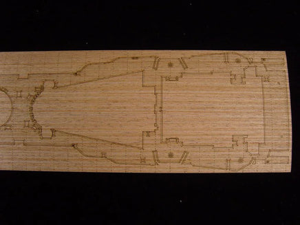 1/350 Artwox HMS WARSPITE Wood Deck 10031