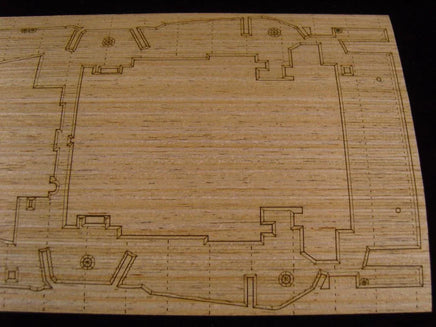 1/350 Artwox HMS WARSPITE Wood Deck 10031