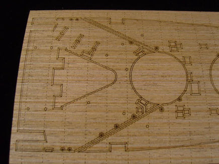 1/350 Artwox HMS WARSPITE Wood Deck 10031