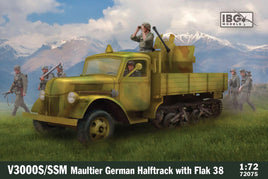 1/72 IBG Model V3000S/SS M Maultier with Flak 38 72075
