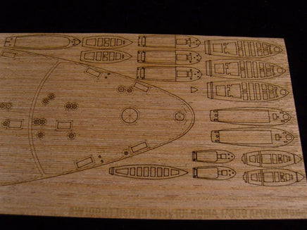 1/350 Artwox RN ROMA Wood Deck 10034