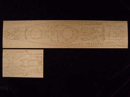 1/350 Artwox USS NEW JERSEY BB-62 Wood Deck 10036