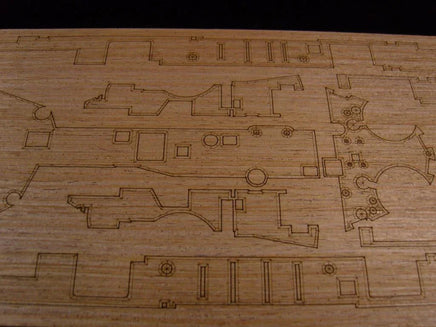 1/350 Artwox USS NEW JERSEY BB-62 Wood Deck 10036