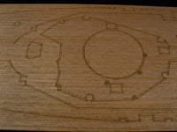 1/350 Artwox USS NEW JERSEY BB-62 Wood Deck 10036