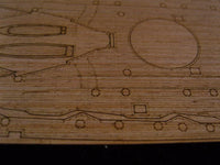 1/350 Artwox German Battleship Konig Wood Deck 10038