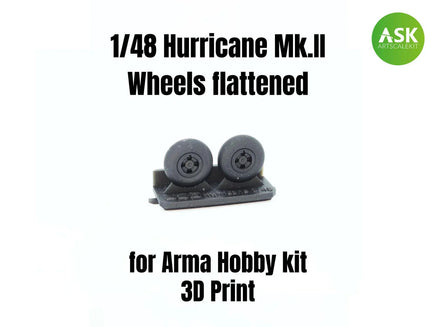 1/48 Art Scale Hurricane Mk.II - Wheels 48003