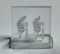 1/48 Art Scale Hurricane Seat with Textile Seat Belts, Buckels and Gun Sight (Two Types) 48004