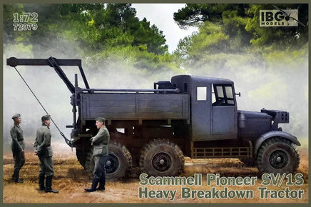 1/72 IBG Model Scammell Pioneer SV/1S Heavy Breakdown Tractor 72079