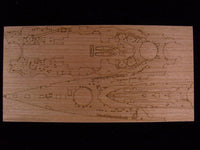 1/350 Artwox IJN Kongo Wooden Deck 10040