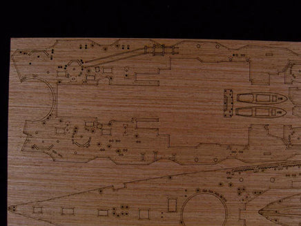 1/350 Artwox IJN Kongo Wooden Deck 10040