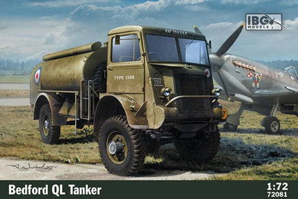 1/72 IBG Model Bedford QL Tanker Plastic Model Kit 72081