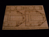1/350 Artwox DKM Z-31 Destroyer Wood Deck 10042