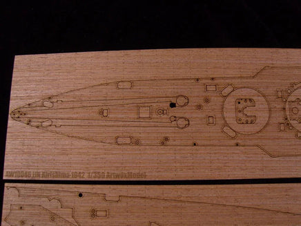 1/350 Artwox IJN KIRISHIMA 1942 Wood Deck 10046