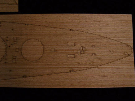 1/350 Artwox DKM Bismack Wood Deck 10047