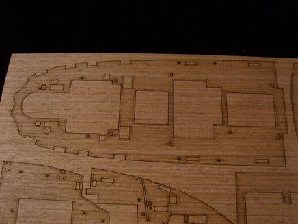 1/350 Artwox N.Y.K Line Hikawamaru Wood Deck 10048