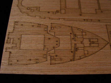 1/350 Artwox N.Y.K Line Hikawamaru Wood Deck 10048