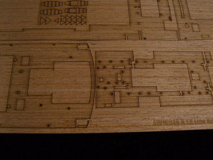 1/350 Artwox N.Y.K Line Hikawamaru Wood Deck 10048
