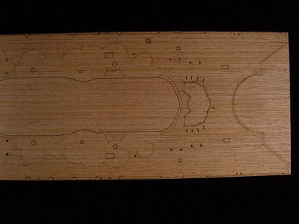1/350 Artwox IJN YAMATO Wooden Deck (A) 10050