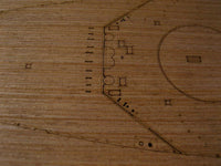 1/350 Artwox IJN YAMATO Wooden Deck (A) 10050