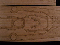 1/350 Artwox DKM Tirpitz Wooden Deck 10051