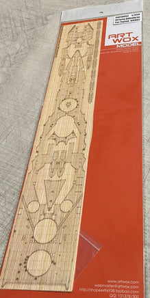 1/350 Artwox IJN Carrier Battleship Ise Wood Deck 10052