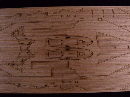 1/350 Artwox IJN Carrier Battleship Ise Wood Deck 10052