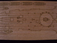 1/350 Artwox IJN Carrier Battleship Ise Wood Deck 10052