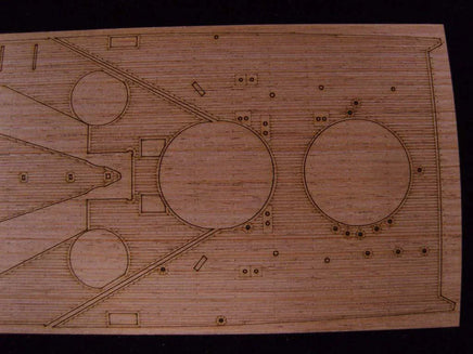 1/350 Artwox IJN Carrier Battleship Ise Wood Deck 10052