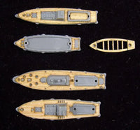 1/350 Artwox IJN Carrier Battleship Ise Wood Deck 10052