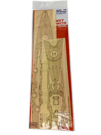 1/350 Artwox DKM Bismack Wooden Deck (tam) 10056