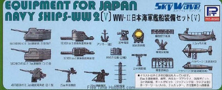 1/700 Pitroad Skywave IJN Equipment Set V for Japanese WWII Navy Ships E10