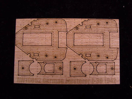 1/350 Artwox German Zerstorer Z-30 1942 Wood Deck 10062