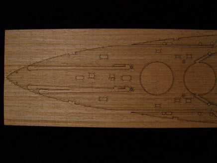 1/350 Artwox German Battle Ship Grober Kurfurst Wood Deck 10065