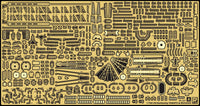 1/700 Pitroad DETAIL UP PARTS SET for IJN Battleship MUSASHI GB7016