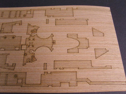 1/350 Artwox USS New Jersey BB-62 Wooden Deck 10079