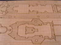 1/350 Artwox DKM Admiral Hipper Wooden Deck 10080
