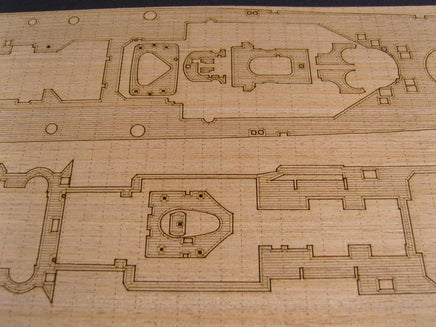 1/350 Artwox DKM Admiral Hipper Wooden Deck 10080