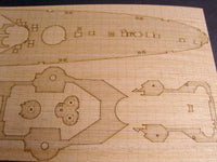 1/350 Artwox DKM Admiral Hipper Wooden Deck 10080