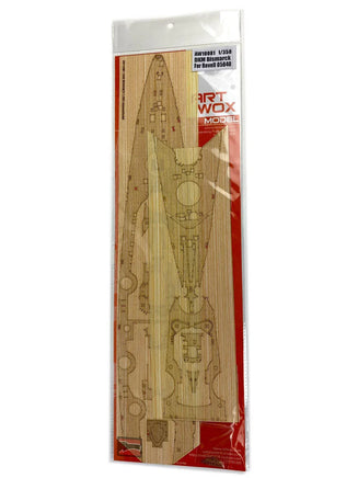 1/350 Artwox DKM Bismarck Wooden Deck 10081