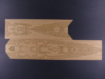 1/350 Artwox DKM Bismarck Wooden Deck 10081