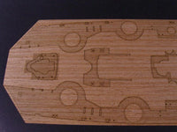 1/350 Artwox DKM Bismarck Wooden Deck 10081