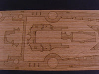 1/350 Artwox DKM Bismarck Wooden Deck 10081
