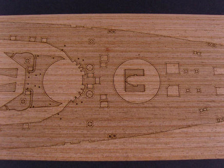 1/350 Artwox DKM Bismarck Wooden Deck 10081