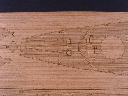 1/350 Artwox DKM Bismarck Wooden Deck 10081