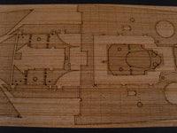 1/350 Artwox DKM Scharnhorst Wood Deck (DML) 10083